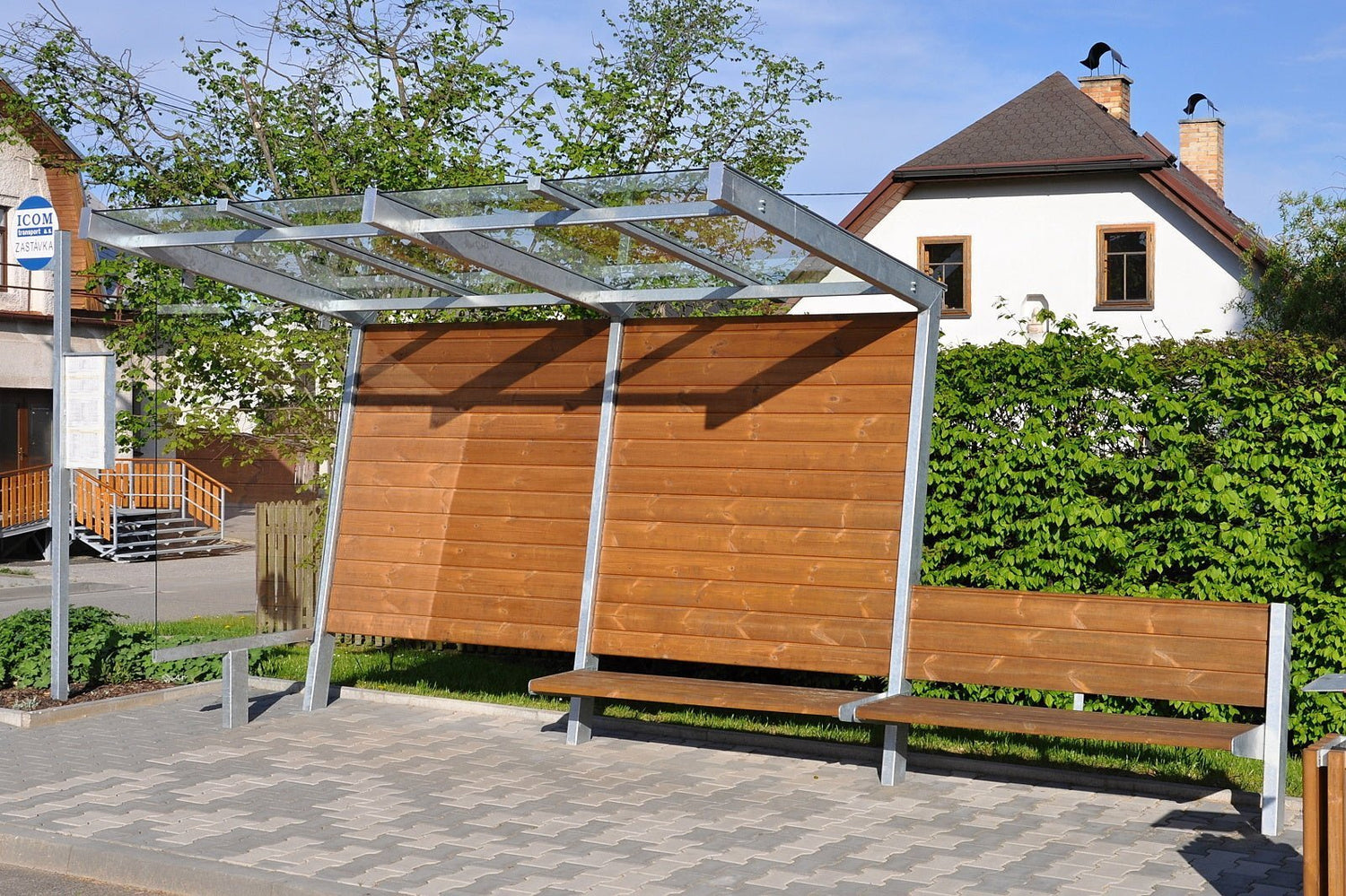 CIMERO Wartehalle - Fahrradständer - Stadtmöbel.de