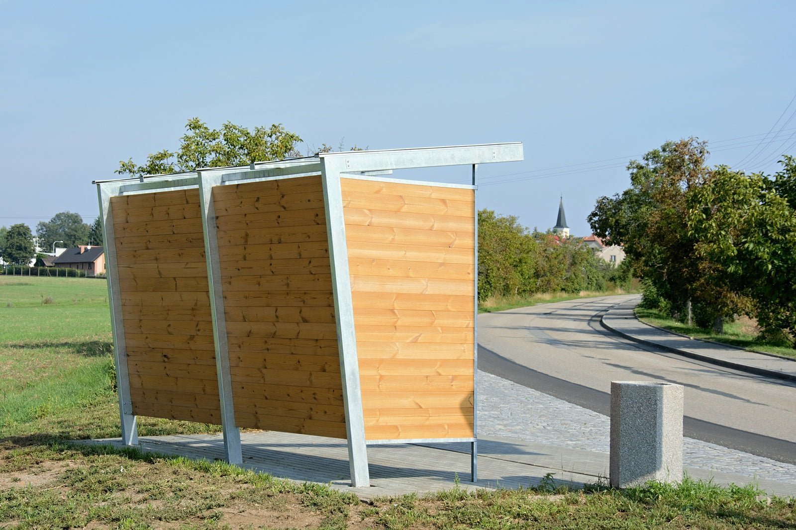 CIMERO Wartehalle - Fahrradständer - Stadtmöbel.de