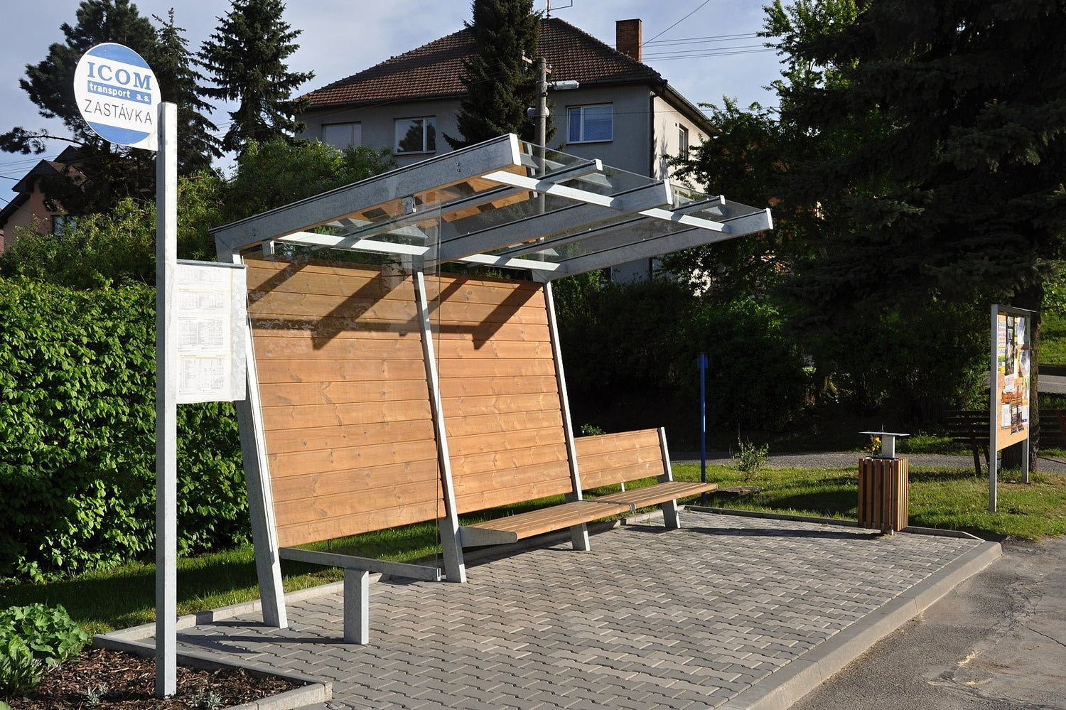 CIMERO Wartehalle - Fahrradständer - Stadtmöbel.de