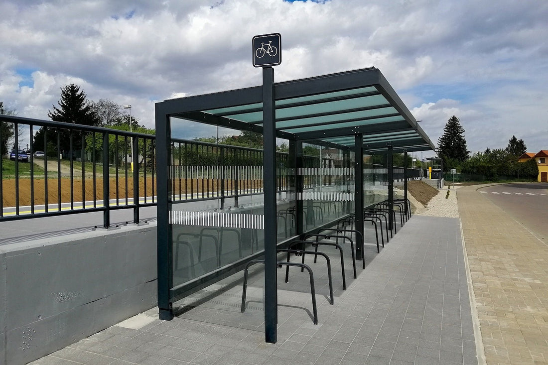 FRAMEO CYKLO Fahrradunterstand - Fahrradständer - Stadtmöbel.de