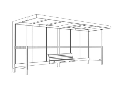 FRAMEO Wartehalle - Fahrradständer - Stadtmöbel.de