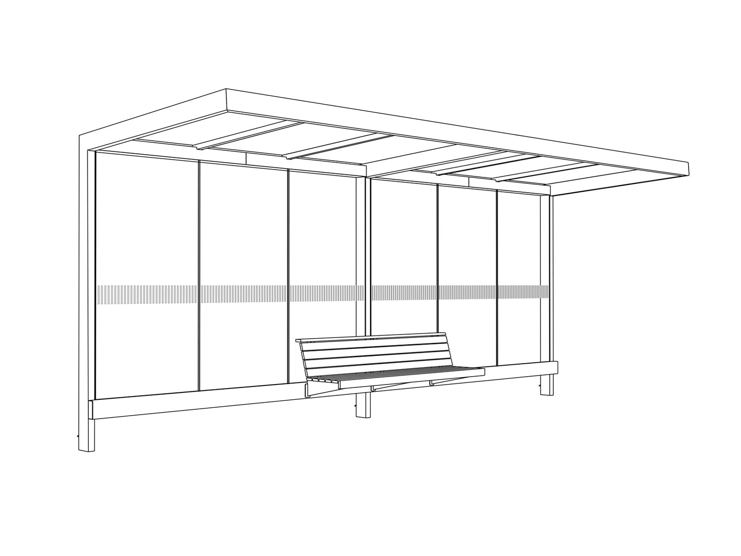 FRAMEO Wartehalle - Fahrradständer - Stadtmöbel.de