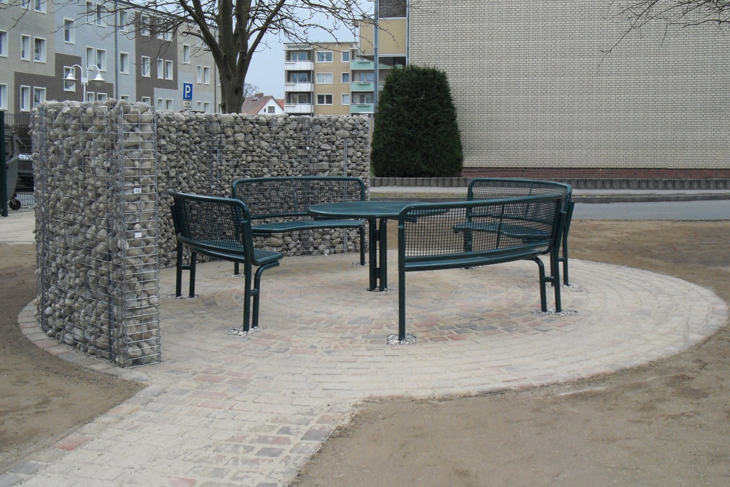 Haren Sitzbank Serie - Fahrradständer - Stadtmöbel.de